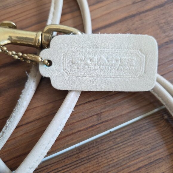 Coach vintage 90's Quinn Convertible Crossbody bag In Bone Color - Picture 15 of 16